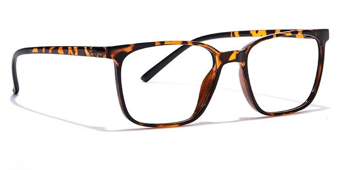 GRAVIATE by Coolwinks E18A6978 Glossy Tortoise Full Frame Retro Square Eyeglasses for Men and Women-TORTOISE-2