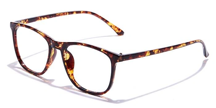 GRAVIATE by Coolwinks E18A7353 Glossy Tortoise Full Frame Retro Square Eyeglasses for Men and Women-TORTOISE-1