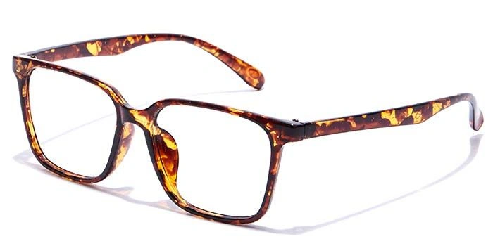 GRAVIATE by Coolwinks E18B7255 Glossy Tortoise Full Frame Retro Square Eyeglasses for Men and Women-TORTOISE-1