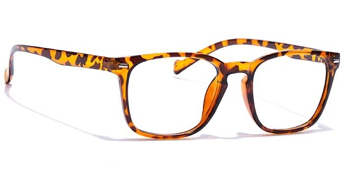 GRAVIATE by Coolwinks E18B7270 Glossy Tortoise Full Frame Retro Square Eyeglasses for Men and Women-TORTOISE-2