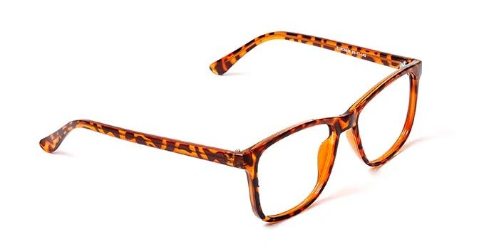 GRAVIATE by Coolwinks E18C5698 Glossy Tortoise Full Frame Retro Square Eyeglasses for Men and Women-TORTOISE-2