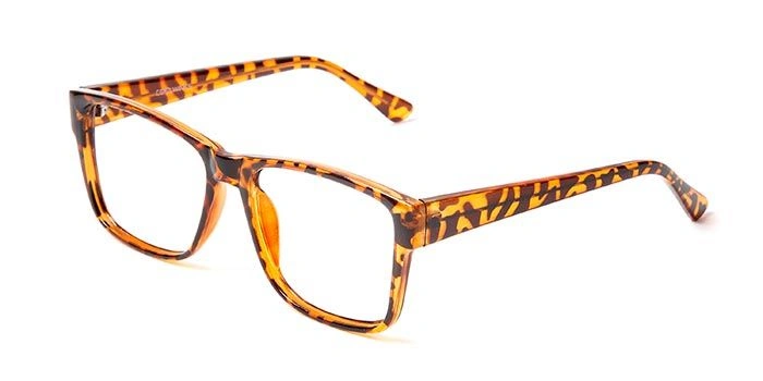 GRAVIATE by Coolwinks E18D5680 Glossy Tortoise Full Frame Retro Square Eyeglasses for Men and Women-TORTOISE-1