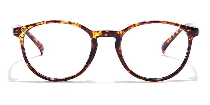 GRAVIATE by Coolwinks E18B7250 Glossy Tortoise Full Frame Round Eyeglasses for Men and Women-