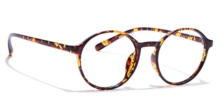 GRAVIATE by Coolwinks E18B7286 Glossy Tortoise Full Frame Round Eyeglasses for Men and Women-TORTOISE-2