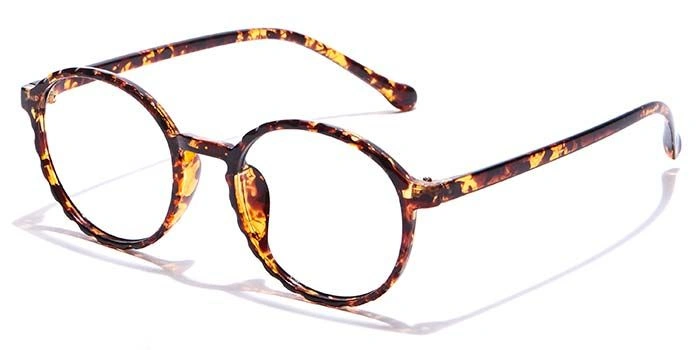 GRAVIATE by Coolwinks E18B7295 Glossy Tortoise Full Frame Round Eyeglasses for Men and Women-TORTOISE-1