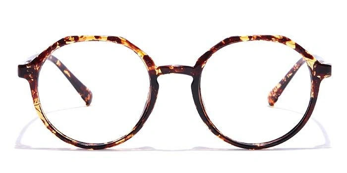 GRAVIATE by Coolwinks E18B7314 Glossy Tortoise Full Frame Round Eyeglasses for Men and Women-