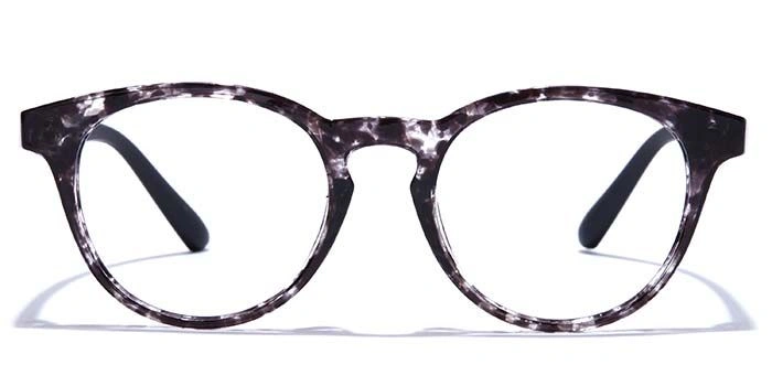 GRAVIATE by Coolwinks E18B7577 Glossy Tortoise Full Frame Round Eyeglasses for Men and Women-