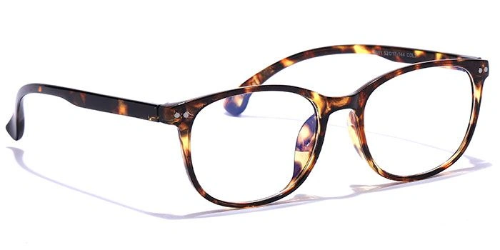 GRAVIATE by Coolwinks E18B7741 Glossy Tortoise Full Frame Round Eyeglasses for Men and Women-TORTOISE-2