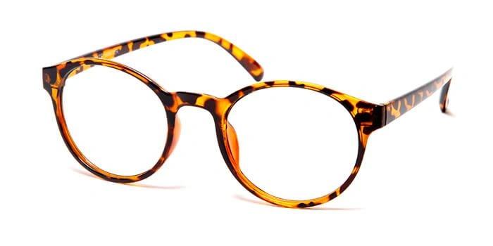 GRAVIATE by Coolwinks E18C3812 Glossy Tortoise Full Frame Round Eyeglasses for Men and Women-TORTOISE-1