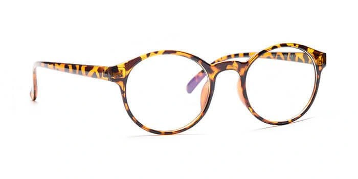 GRAVIATE by Coolwinks E18C3812 Glossy Tortoise Full Frame Round Eyeglasses for Men and Women-TORTOISE-2