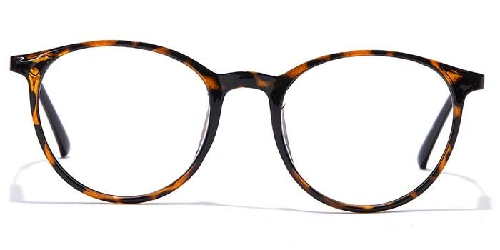 GRAVIATE by Coolwinks E18C7092 Glossy Tortoise Full Frame Round Eyeglasses for Men and Women-