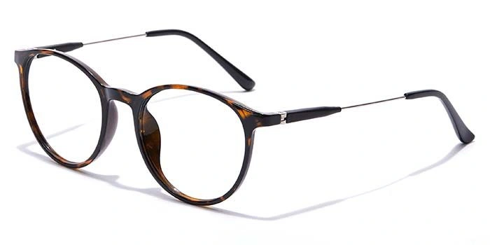 GRAVIATE by Coolwinks E18C7092 Glossy Tortoise Full Frame Round Eyeglasses for Men and Women-TORTOISE-1