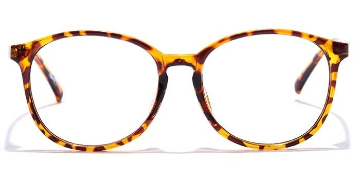 GRAVIATE by Coolwinks E18C7247 Glossy Tortoise Full Frame Round Eyeglasses for Men and Women-