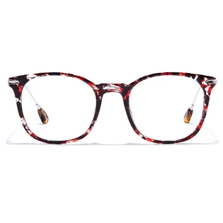 GRAVIATE by Coolwinks E18C7562 Glossy Tortoise Full Frame Round Eyeglasses for Men and Women
