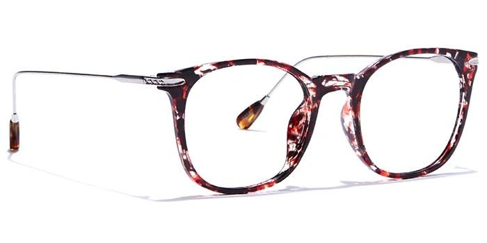 GRAVIATE by Coolwinks E18C7562 Glossy Tortoise Full Frame Round Eyeglasses for Men and Women-TORTOISE-2