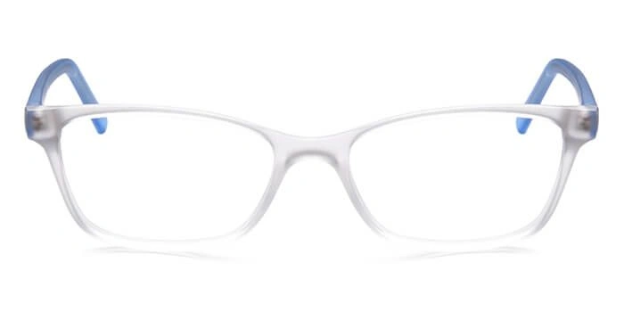 GRAVIATE by Coolwinks E50B6536 Matte Transparent Full Frame Rectangle Eyeglasses for Kids-