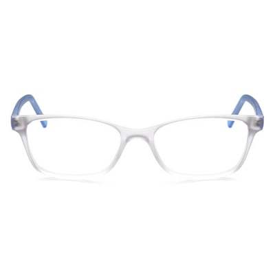 GRAVIATE by Coolwinks E50B6536 Matte Transparent Full Frame Rectangle Eyeglasses for Kids