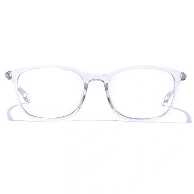 Graviate by Coolwinks E50A6198 Transparent Full Frame Rectangle Eyeglasses for Men and Women