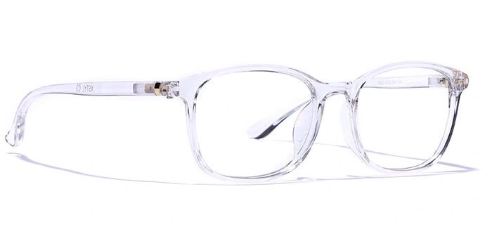 Graviate by Coolwinks E50A6198 Transparent Full Frame Rectangle Eyeglasses for Men and Women-TRANSPARENT-2