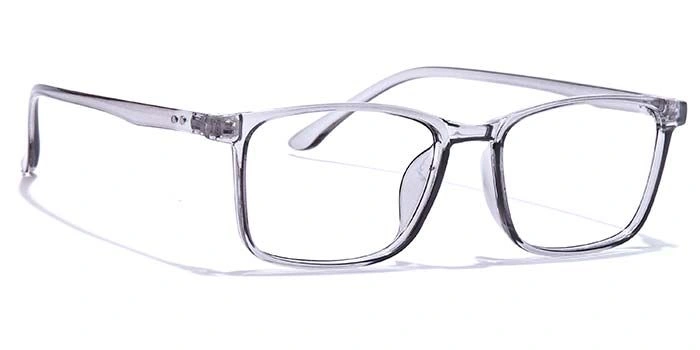 GRAVIATE by Coolwinks E50B7350 Transparent Full Frame Rectangle Eyeglasses for Men and Women-TRANSPARENT-2