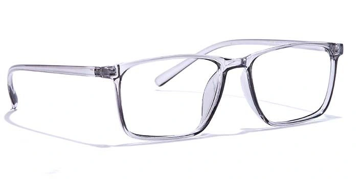 GRAVIATE by Coolwinks E50C7318 Transparent Full Frame Rectangle Eyeglasses for Men and Women-TRANSPARENT-2