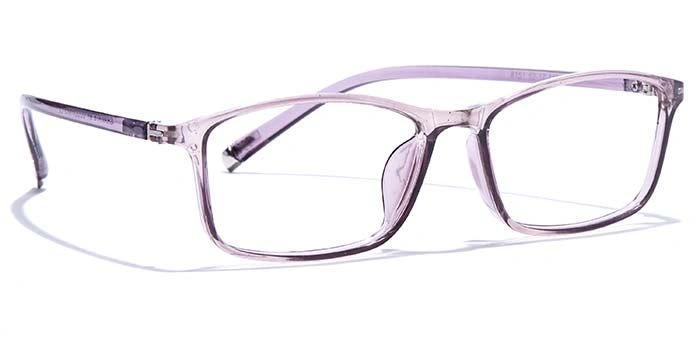 GRAVIATE by Coolwinks E50C7541 Glossy Transparent Full Frame Rectangle Eyeglasses for Men and Women-TRANSPARENT-2