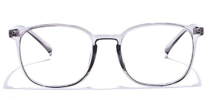 GRAVIATE by Coolwinks E50C7333 Glossy Transparent Full Frame Round Eyeglasses for Men and Women-