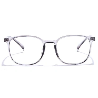 GRAVIATE by Coolwinks E50C7333 Glossy Transparent Full Frame Round Eyeglasses for Men and Women