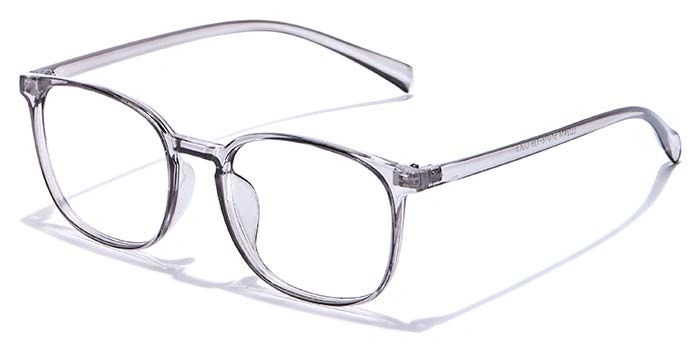 GRAVIATE by Coolwinks E50C7333 Glossy Transparent Full Frame Round Eyeglasses for Men and Women-TRANSPARENT-1