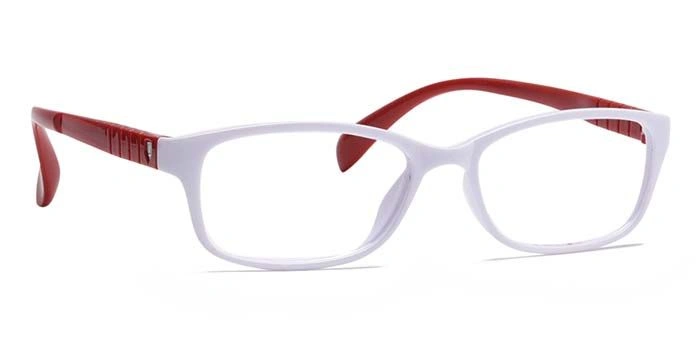 GRAVIATE by Coolwinks E19C6917 Glossy White Full Frame Rectangle Eyeglasses for Men and Women-WHITE-2
