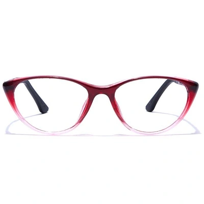 GRAVIATE by Coolwinks E33A7654 Glossy Wine Full Frame Cateye Eyeglasses for Women