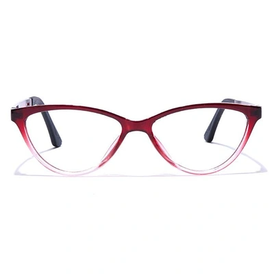 GRAVIATE by Coolwinks E33A7657 Glossy Wine Full Frame Cateye Eyeglasses for Women