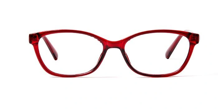 GRAVIATE by Coolwinks E33D5690 Glossy Wine Full Frame Oval Eyeglasses for Women-