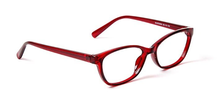 GRAVIATE by Coolwinks E33D5690 Glossy Wine Full Frame Oval Eyeglasses for Women-WINE-2