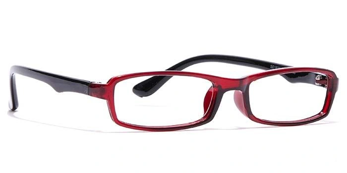 GRAVIATE by Coolwinks E33C7140 Glossy Wine Full Frame Rectangle Eyeglasses for Kids-WINE-2