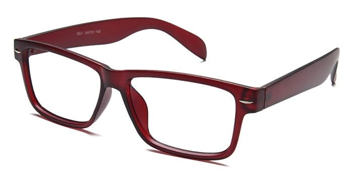 GRAVIATE by Coolwinks E33A5759 Matte Wine Full Frame Rectangle Eyeglasses for Men and Women-WINE-1