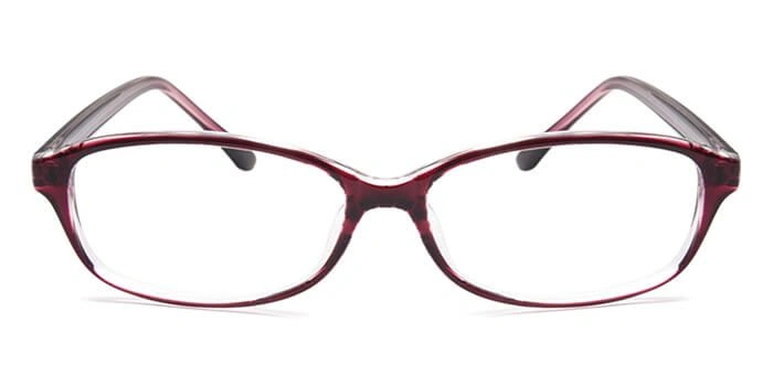 GRAVIATE by Coolwinks E33A6540 Glossy Wine Full Frame Rectangle Eyeglasses for Men and Women-