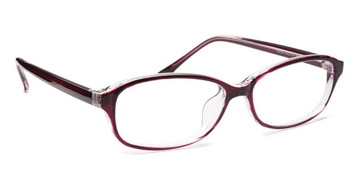 GRAVIATE by Coolwinks E33A6540 Glossy Wine Full Frame Rectangle Eyeglasses for Men and Women-WINE-2