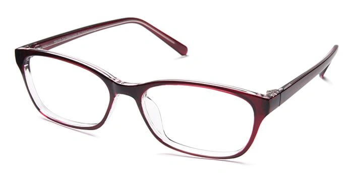 GRAVIATE by Coolwinks E33A6542 Glossy Wine Full Frame Rectangle Eyeglasses for Men and Women-WINE-1