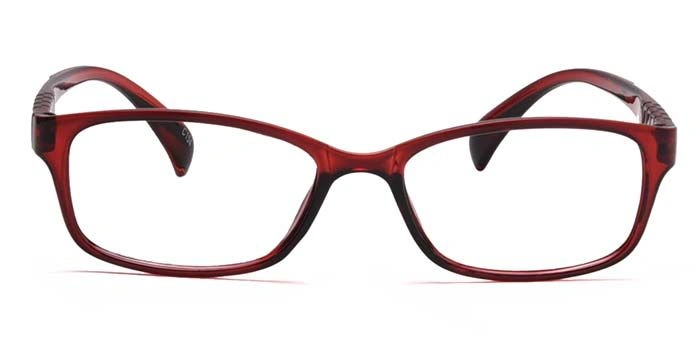 GRAVIATE by Coolwinks E33A6917 Glossy Wine Full Frame Rectangle Eyeglasses for Men and Women-