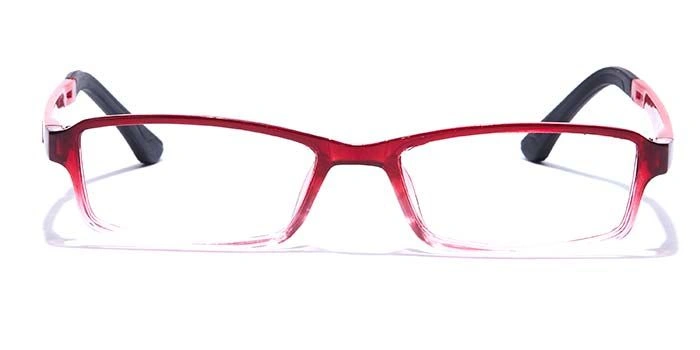 GRAVIATE by Coolwinks E33A7630 Glossy Wine Full Frame Rectangle Eyeglasses for Men and Women-