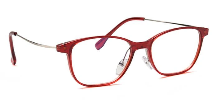 GRAVIATE by Coolwinks E33B6520 Glossy Wine Full Frame Rectangle Eyeglasses for Men and Women-WINE-2