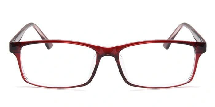 GRAVIATE by Coolwinks E33B6548 Glossy Wine Full Frame Rectangle Eyeglasses for Men and Women-