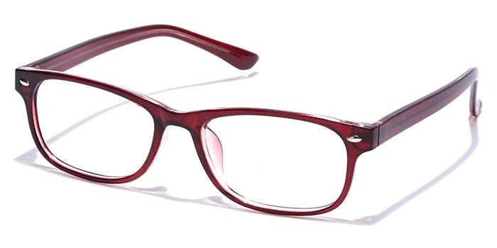 GRAVIATE by Coolwinks E33B7424 Glossy Wine Full Frame Rectangle Eyeglasses for Men and Women-WINE-1