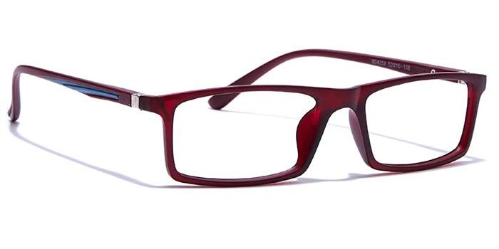 GRAVIATE by Coolwinks E33B7682 Matte Wine Full Frame Rectangle Eyeglasses for Men and Women-WINE-2