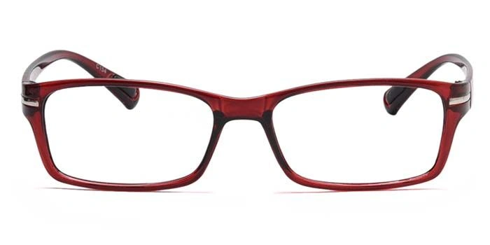 GRAVIATE by Coolwinks E33C6908 Glossy Wine Full Frame Rectangle Eyeglasses for Men and Women-