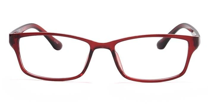 GRAVIATE by Coolwinks E33C6920 Glossy Wine Full Frame Rectangle Eyeglasses for Men and Women-