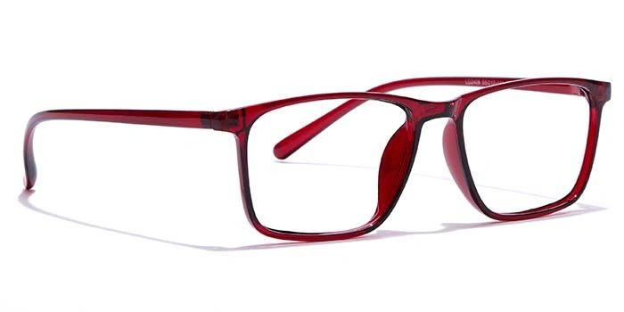 GRAVIATE by Coolwinks E33C7317 Glossy Wine Full Frame Rectangle Eyeglasses for Men and Women-WINE-2