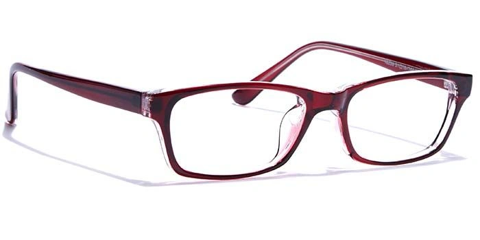 GRAVIATE by Coolwinks E33C7500 Glossy Wine Full Frame Rectangle Eyeglasses for Men and Women-WINE-2