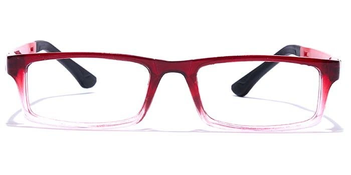 GRAVIATE by Coolwinks E33C7634 Glossy Wine Full Frame Rectangle Eyeglasses for Men and Women-